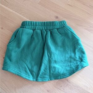 Stylish Green Mini Skirt for Women